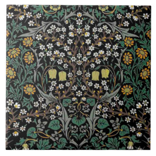 Keramik Kamin William Morris entwirft 024 Fliese