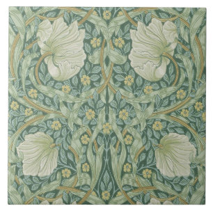 Keramik Kamin William Morris entwirft 05 Fliese
