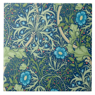 Keramik Kamin William Morris entwirft 08 Fliese