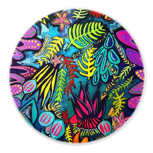 Keramik Keramikknauf (Vorderseite)