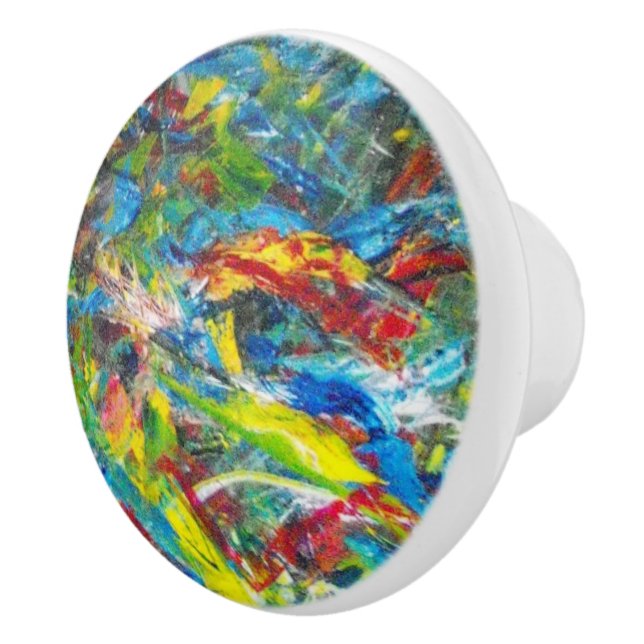 Keramik-Knob des Künstlers Keramikknauf (Rechts)