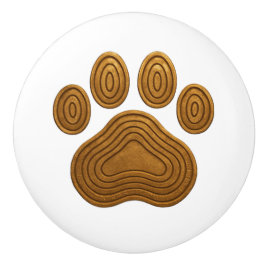 Keramik-Knob "Metallic Gold" für Kontrast-Look Keramikknauf