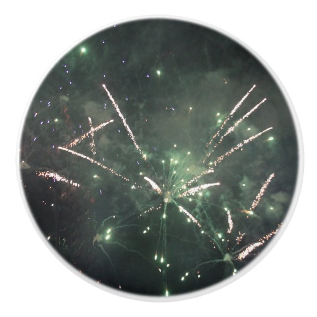 Keramik-Knoblauch Keramikknauf (Vorderseite)