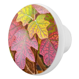 KERAMIK KNOBS/CUSTOM/LAYER VON HERBSTLAUBEN/PINK,J KERAMIKKNAUF
