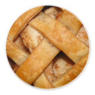 Keramik-Knöpfe aus Apfelkuchen Keramikknauf