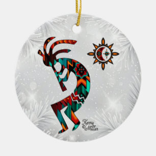 Keramik Kokopelli Keramik Ornament