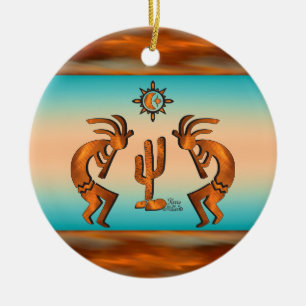 Keramik Kokopelli Keramik Ornament
