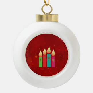 Keramik Kugel-Ornament