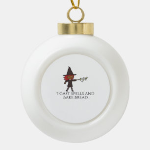 KERAMIK Kugel-Ornament