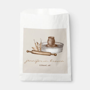 Keramik-Kundengeschenk Geschenktütchen