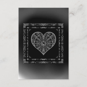 Keramik Lace Black Begleitkarte