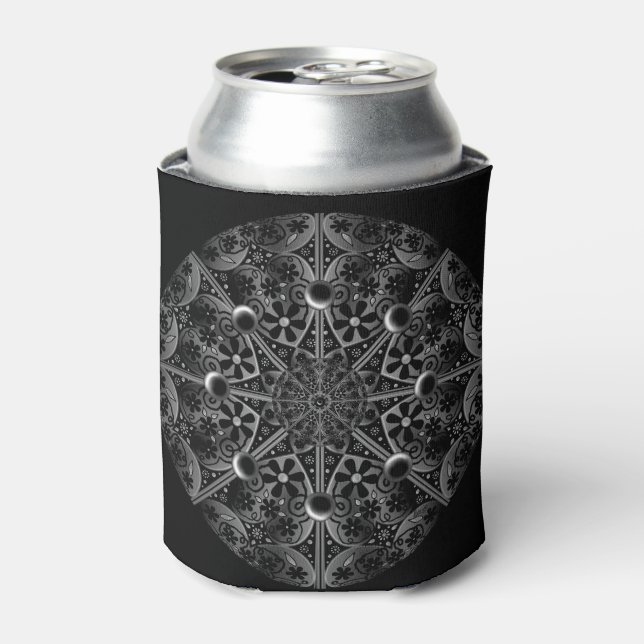 Keramik Lace Black Dosenkühler (Kanne Vorderseite)