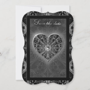 Keramik Lace Black Einladung