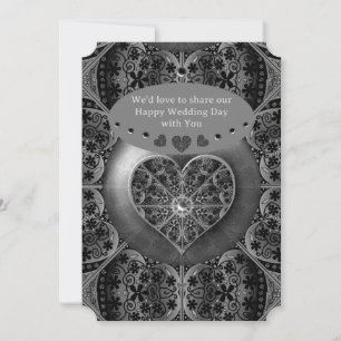 Keramik Lace Black Einladung