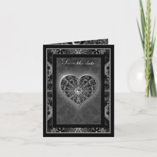 Keramik Lace Black Einladung