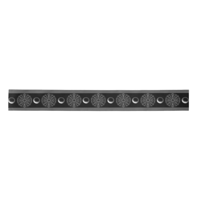 Keramik Lace Black Satinband (Vorderseite)
