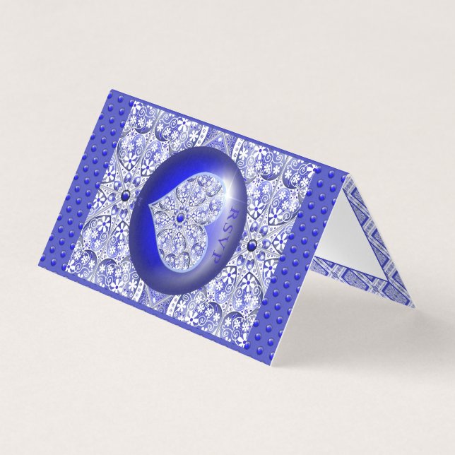 Keramik Lace Blue of Greece (Vorderseite)