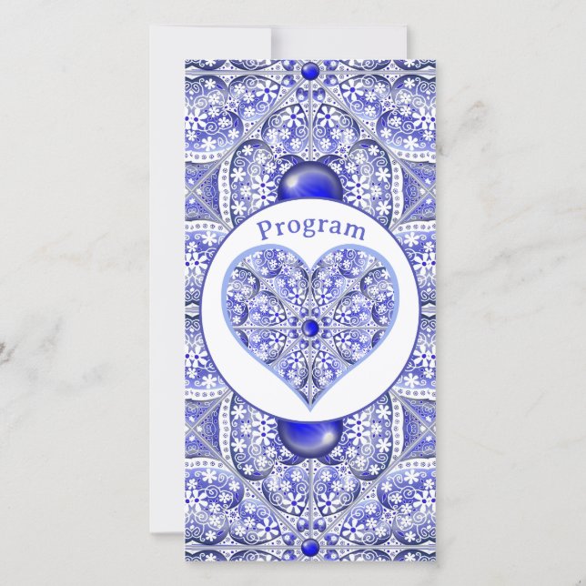 Keramik lace Blue of Greece (Rückseite)