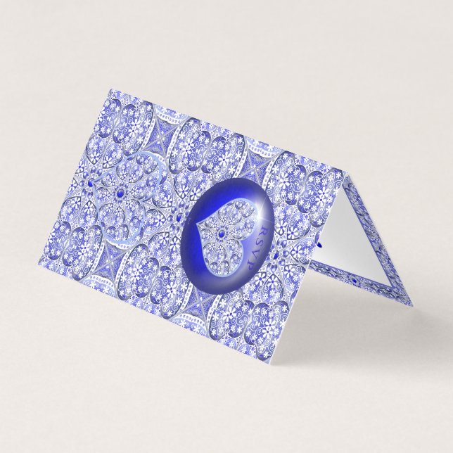 Keramik lace Blue of Greece (Vorderseite)