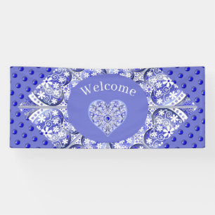 Keramik Lace Blue of Greece Banner