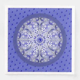 Keramik Lace Blue of Greece Serviette