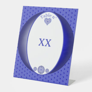 Keramik Lace Blue of Greece Sockelschild