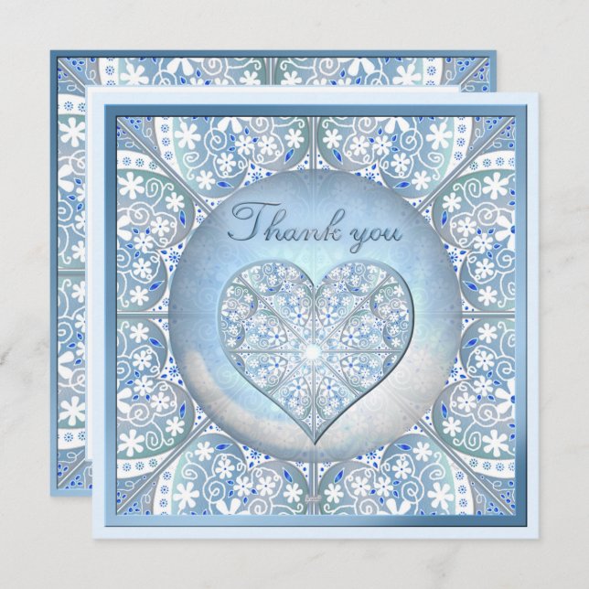 Keramik Lace Light Blue (Vorne/Hinten)