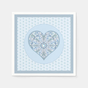 Keramik Lace Light Blue Serviette