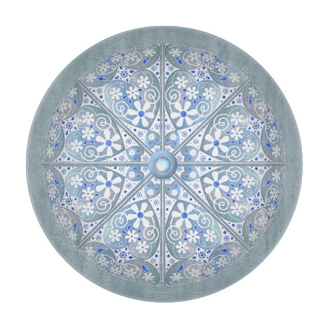 Keramik Lace Schneidebrett (Vorderseite)