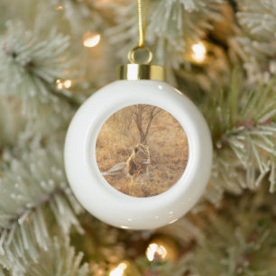 Keramik-Löwen-Weihnachtsbaumkugel Keramik Kugel-Ornament