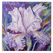 Keramik "Night Iris"
