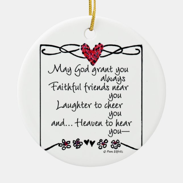 Keramik Ornament (Vorne)