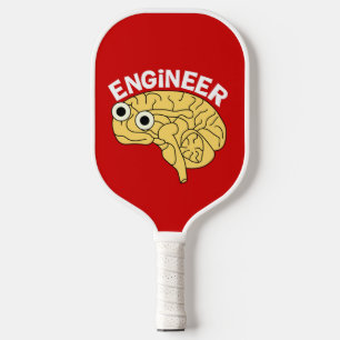Keramik-Ornament des Hirningenieurs Pickleball Schläger