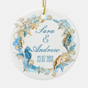 Keramik-Ornament - Meereswelt Keramik Ornament