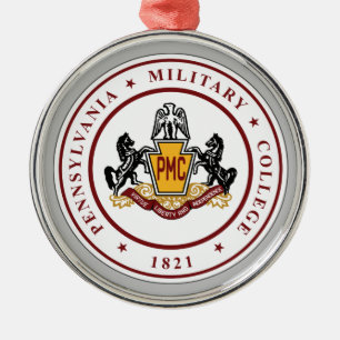 + Keramik-Ornament mit PMC-Siegel-Logo Ornament Aus Metall