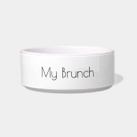 Keramik Pet Bowl Mein Brunch Schüssel