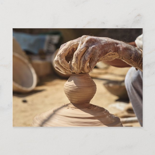 Keramik Postkarte (Vorderseite)