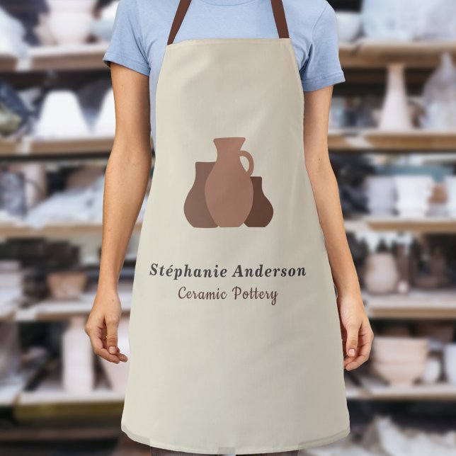 Keramik Pottery Artist Schürze (Ceramic Pottery Artist Apron)