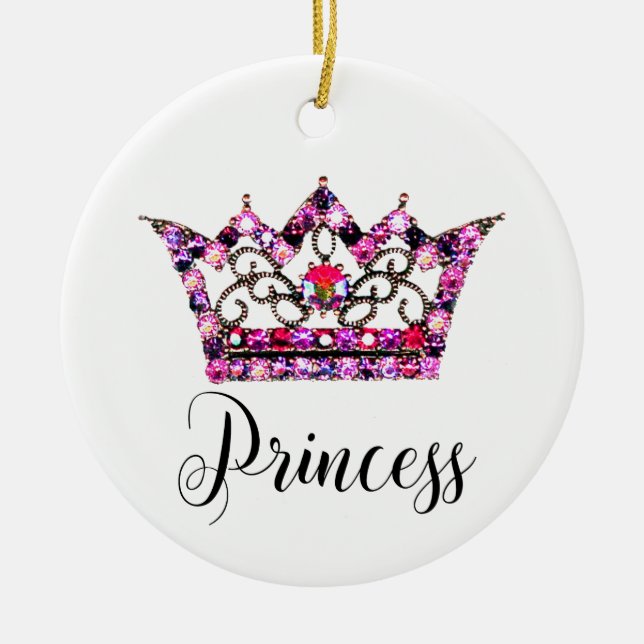 Keramik "Princess" Keramik Ornament (Vorne)