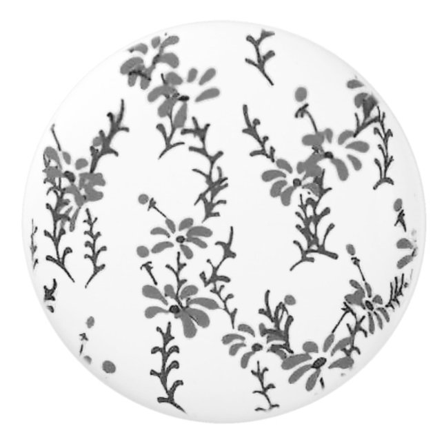 KERAMIK PULL ART DESIGN STIL KERAMIKKNAUF (Vorderseite)