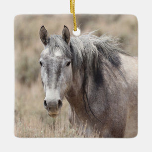 Keramik Sand Wash Becken Wilde Pferde Keramikornament