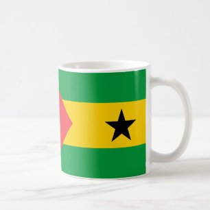 Keramik São Tomé und Príncipe Kaffee Tasse