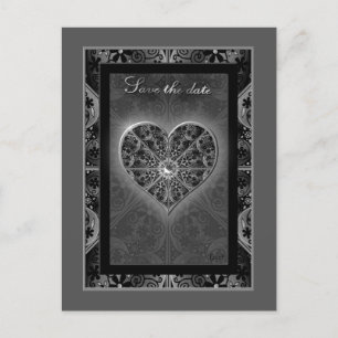 Keramik schwarz postkarte