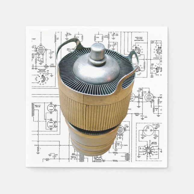 Keramik Serviette (Vorderseite)