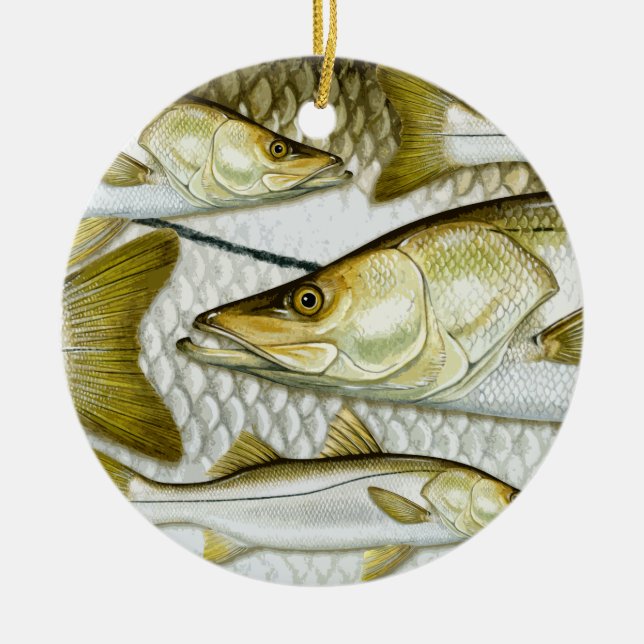 Keramik Snook Keramik Ornament (Vorne)