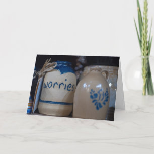 Keramik Solace - Artisanal Worry Jar Karte