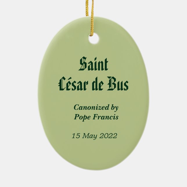 Keramik St. César de bus (SLE 001) Ornament (Hinten)