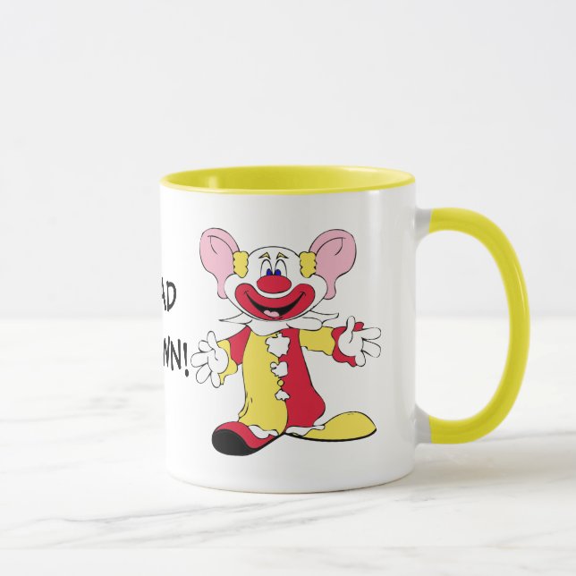KERAMIK-Tasse des HEAD-Clowns Tasse (Rechts)