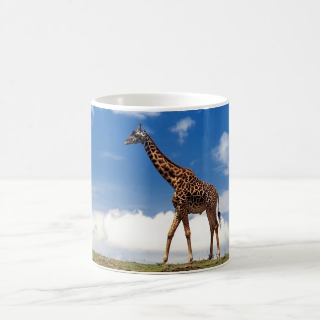 Keramik Tasse-Giraffe Tasse (Mittel)