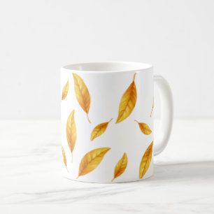 Keramik Tasse Leafy" Tasse Kaffee